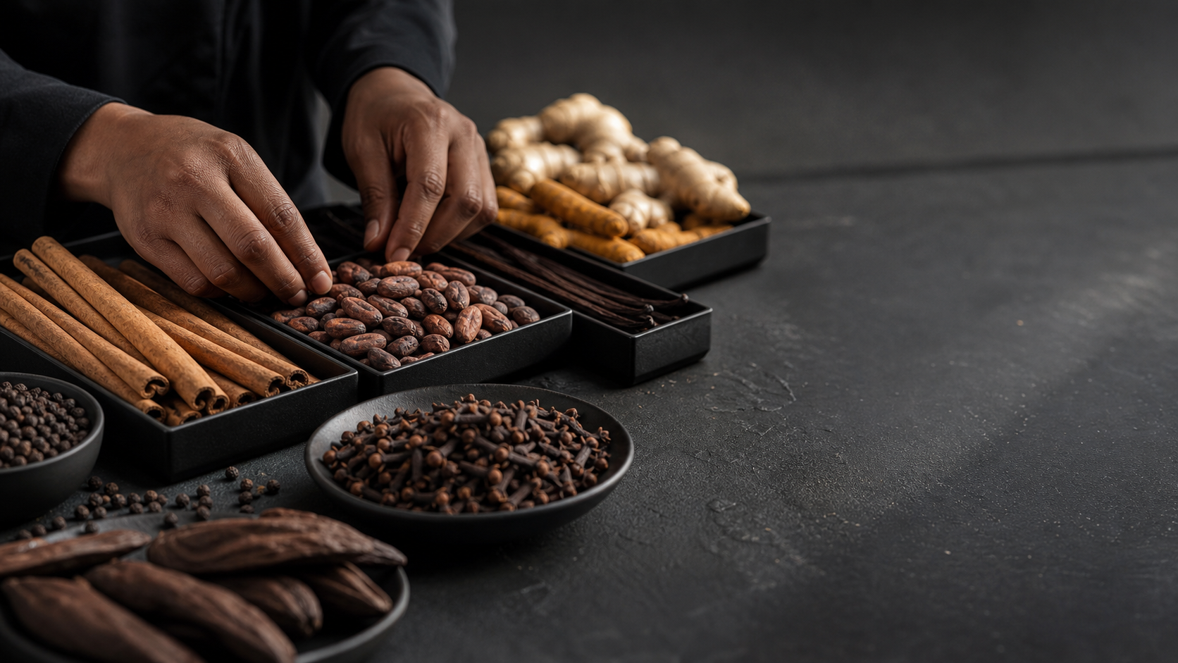 Premium Madagascar export products arranged for visual presentation